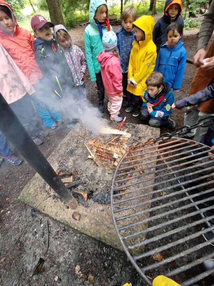 Zeit ein Feuer zu machen