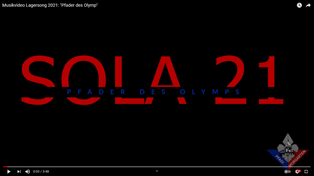Titelbild Musikvideo Lagersong SoLa21