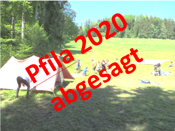 Auch nach dem 30. April vorerst kein Pfadibetrieb