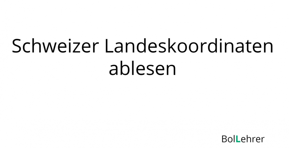 Koordinaten lesen